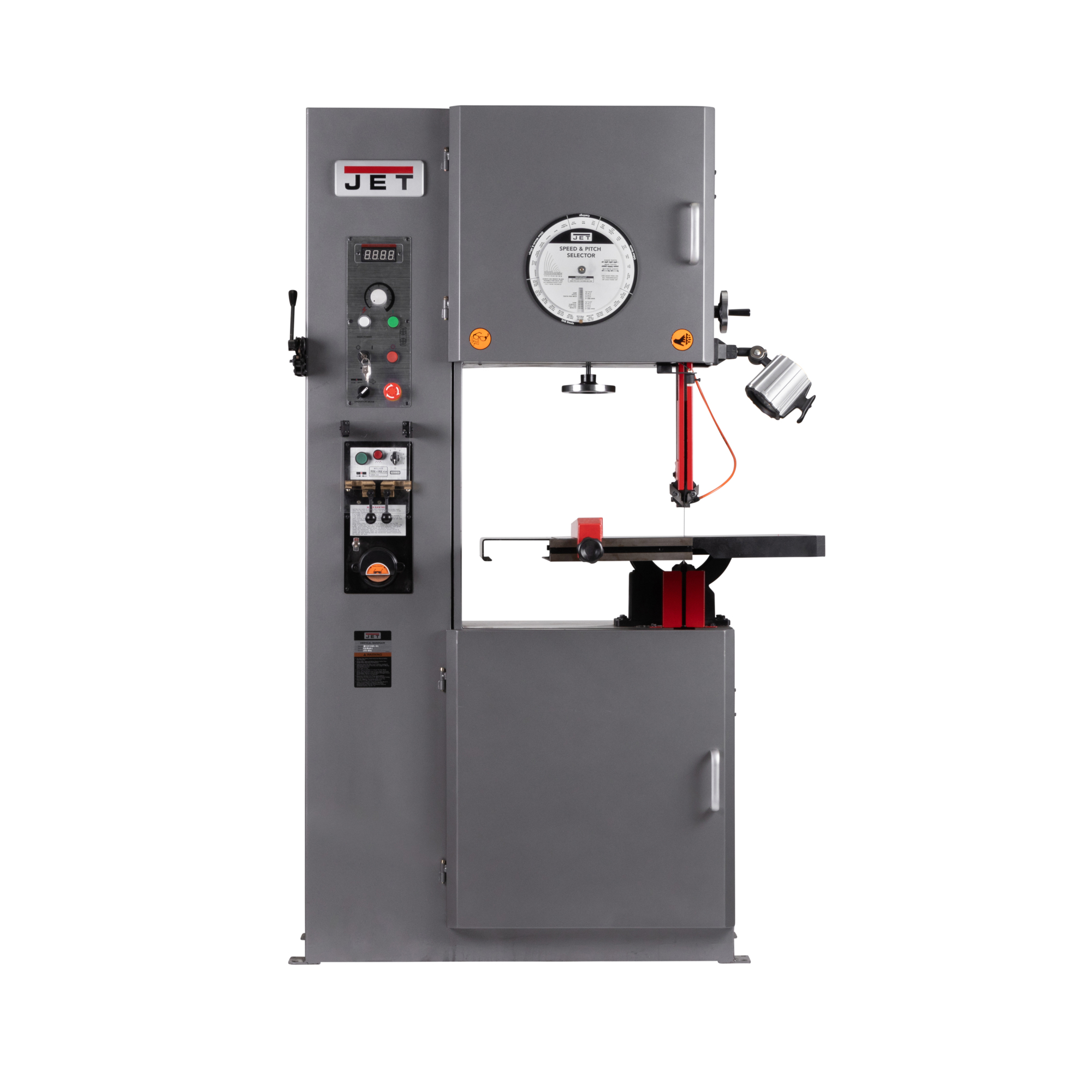 JET 20" Continuous Variable Speed Vertical Bandsaw VBS-2012VS-DC